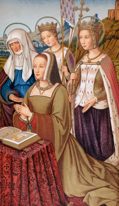 Anne of Brittany, c.1880  by English School